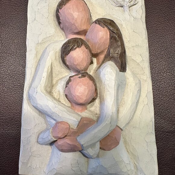 Demdaco Willow Tree Family Wall Plaque - Picture 2 of 5